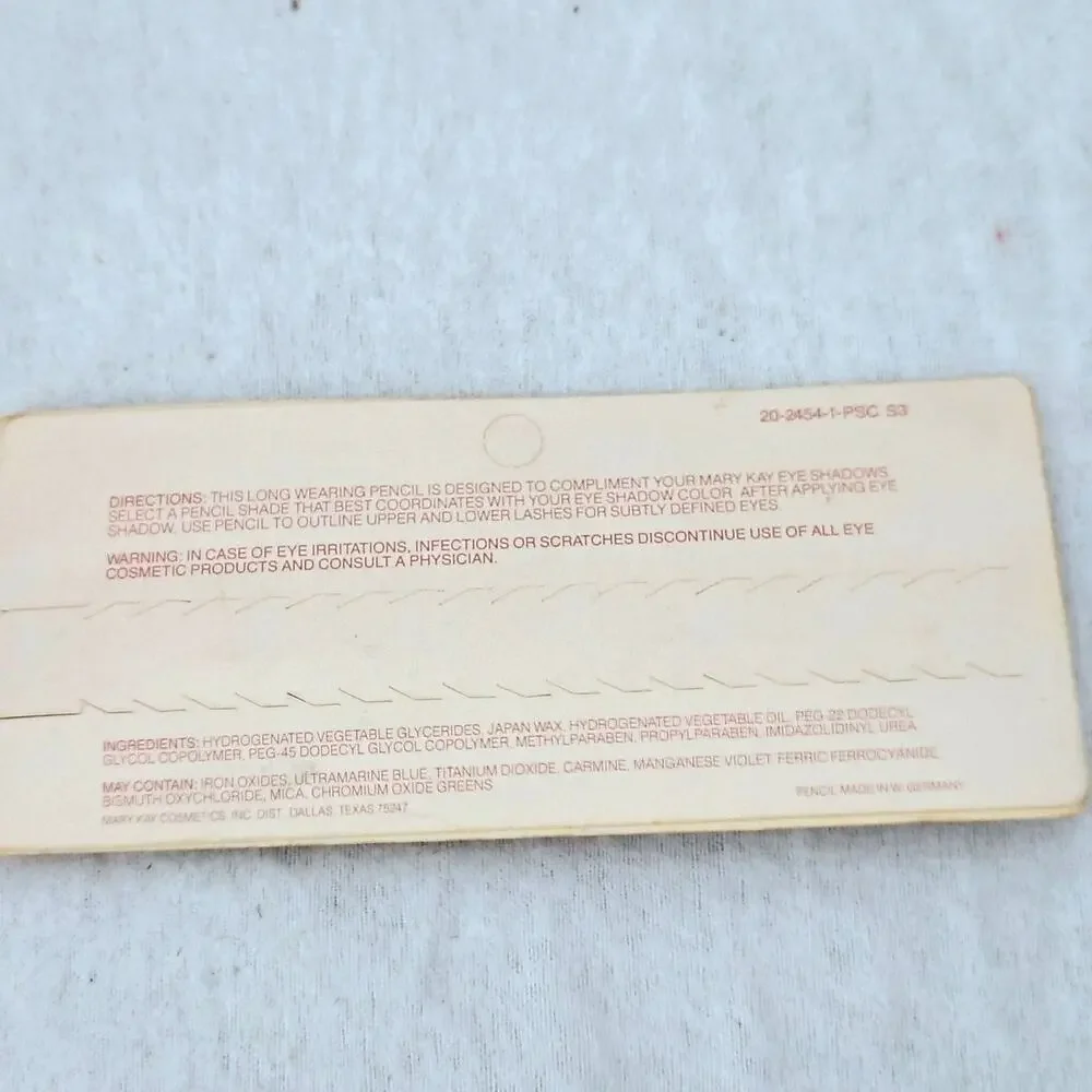 Vintage Mary Kay Teal Eyeliner Defining Pencil 0991 Discontinued New Old Stock